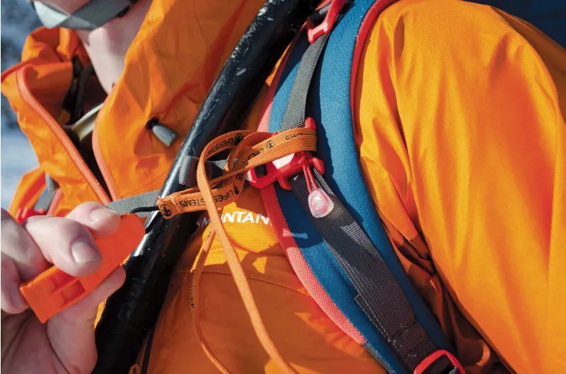 Lifesystems Safety Whistle in Orange-3