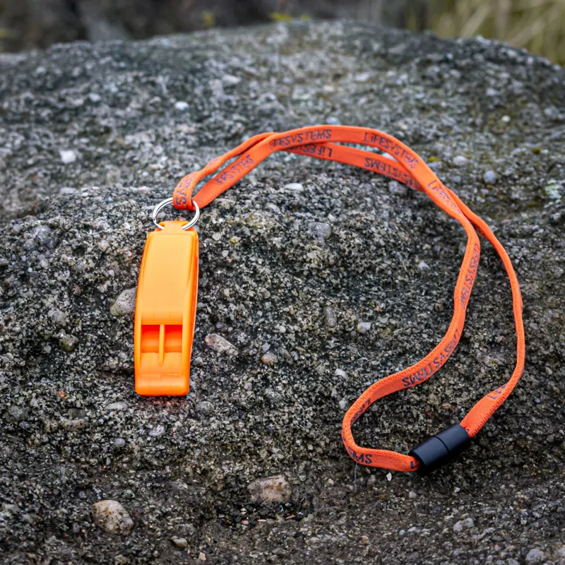 Lifesystems Safety Whistle in Orange-4