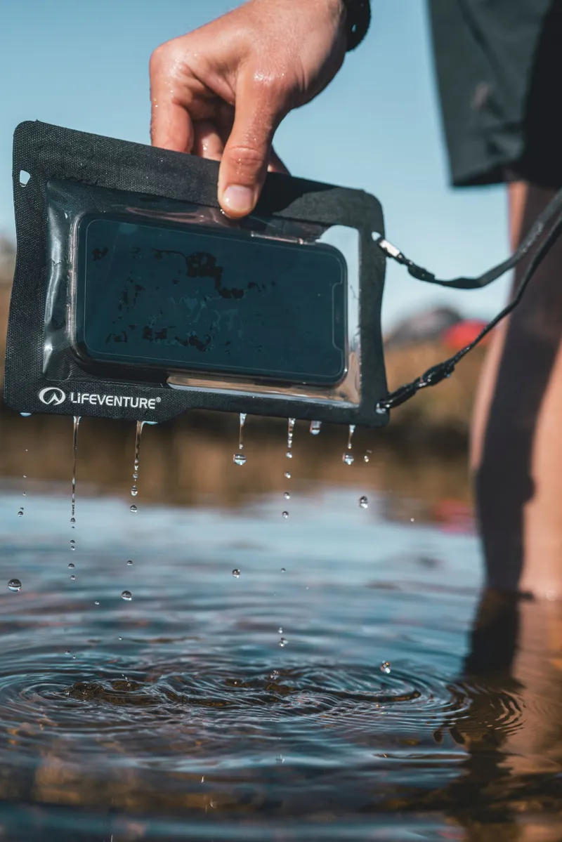 Lifeventure Waterproof Phone Case Plus in Black-2