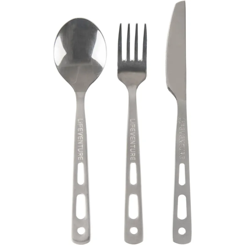 Lifeventure Stainless Steel Basic Cutlery Set