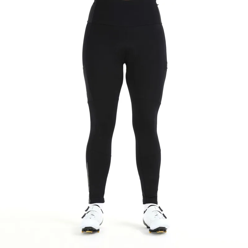 Madison Roam DWR Cargo Women's Tights in Black-7