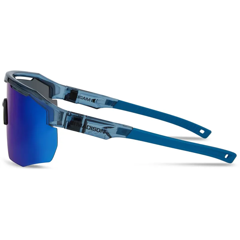 Madison Cipher 3 Pack Glases in Blue Mirror-3