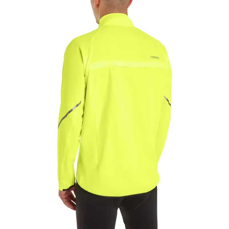 Madison Freewheel Packable Jacket in Hi-Viz Yellow-3