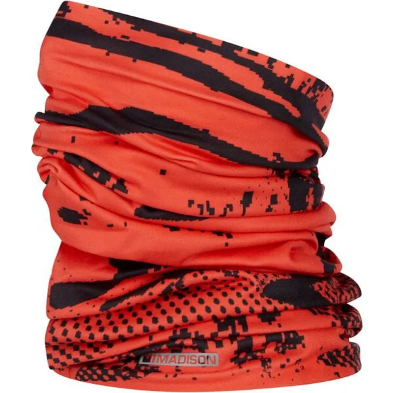 Madison Freewheel Neck Warmer / Buff - Chilli Red Camo