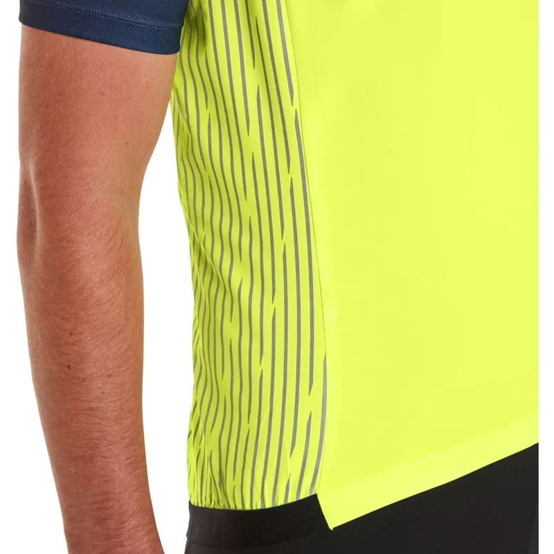 Madison Stellar Reflective Windproof Gilet in Hi-Viz Yellow-4