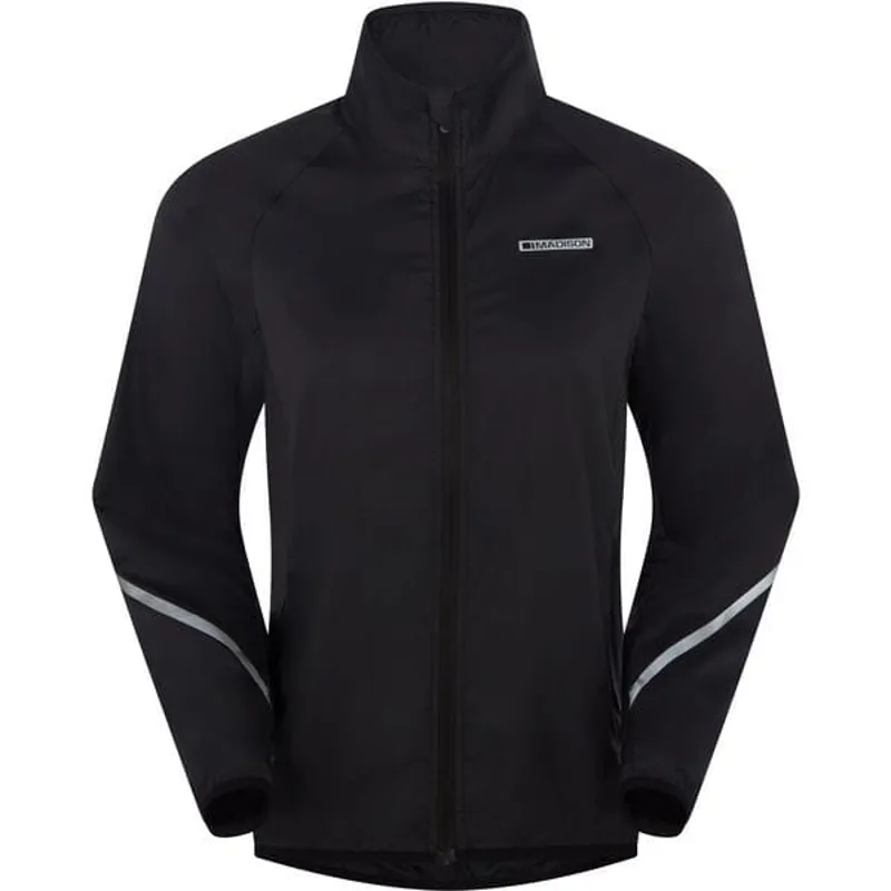 Madison Freewheel Youth Packable Jacket in Black
