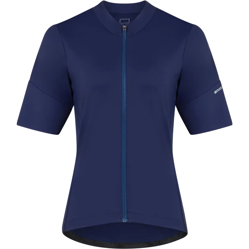 Madison Flux Women's Short Sleeve Jersey in Navy