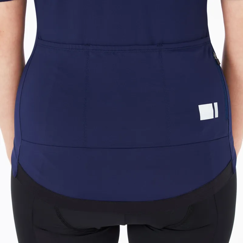 Madison Flux Women's Short Sleeve Jersey in Navy-2