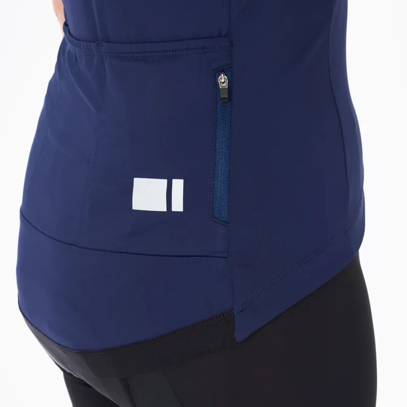 Madison Flux Women's Short Sleeve Jersey in Navy-4