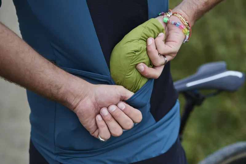 Madison Roam Men's Lightweight Windproof Packable Jacket in Golden Yellow-7