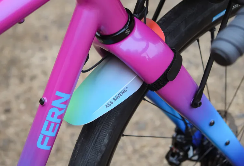Ass Savers Mudder Mini Gravel Fork Mudguard in Spektrum-3