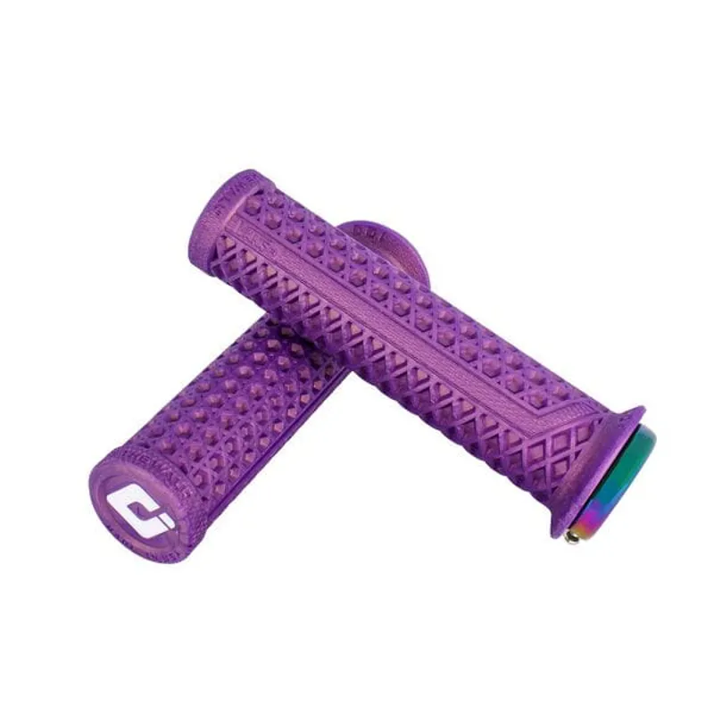 ODI Vans v2.1 135mm  MTB Lock On Grips in Purple-1
