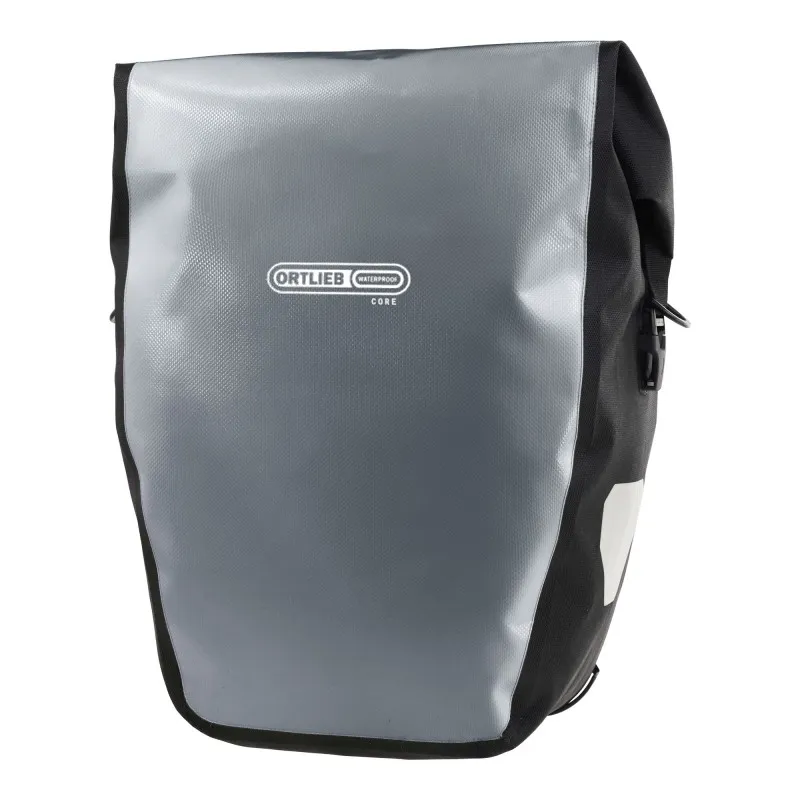 Ortlieb Back-Roller Core Single Pannier Bag in Grey