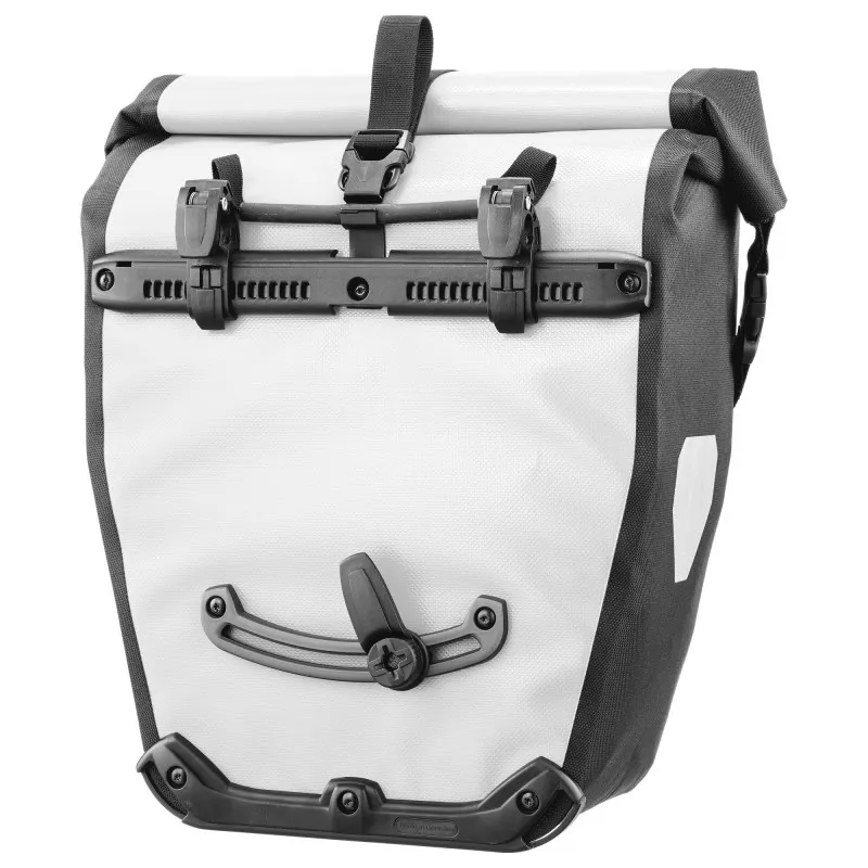 Ortlieb Back-Roller Design Single Pannier Bag in White-2
