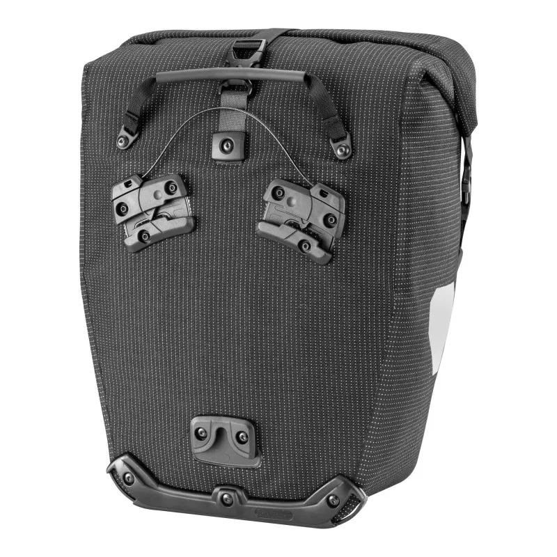 Ortlieb Back-Roller High Visibility QL3.1 Pannier Bag in Black-2