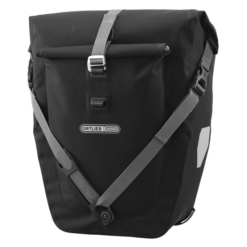 Ortlieb Back-Roller Plus QL2.2 Single Pannier Bag in Black-1
