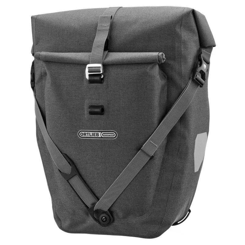 Ortlieb Back-Roller Plus Urban Single Pannier Bag in Grey