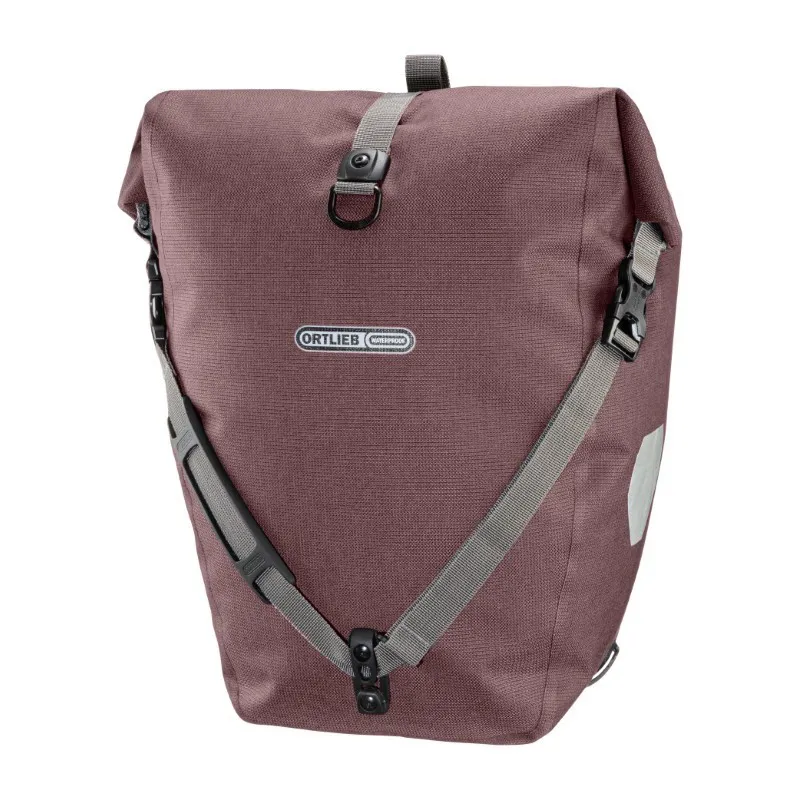 Ortlieb Back-Roller Urban Single Pannier Bag in Ash Rose