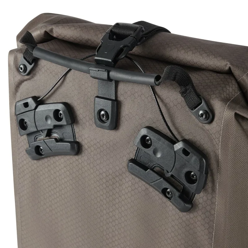 Ortlieb Gravel-Pack QL3.1 Single Pannier Bag in Grey-4