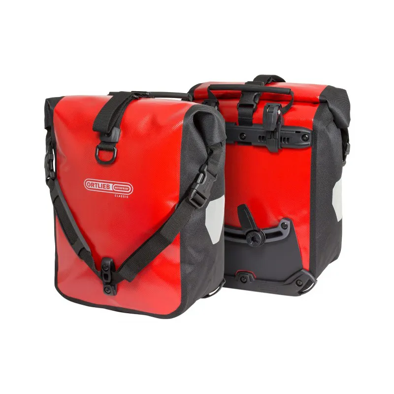 Ortlieb Sport-Roller Classic Pannier Bags in Red