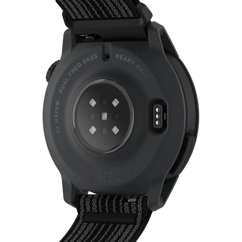 Coros Pace 4 GPS Watch with Nylon Strap in Black-4
