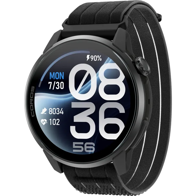 Coros PACE 4 Pro GPS Sport Watch - Black with Nylon Strap