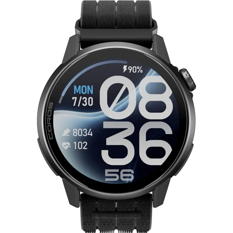 Coros PACE 4 Pro GPS Sport Watch - Black with Nylon Strap-4