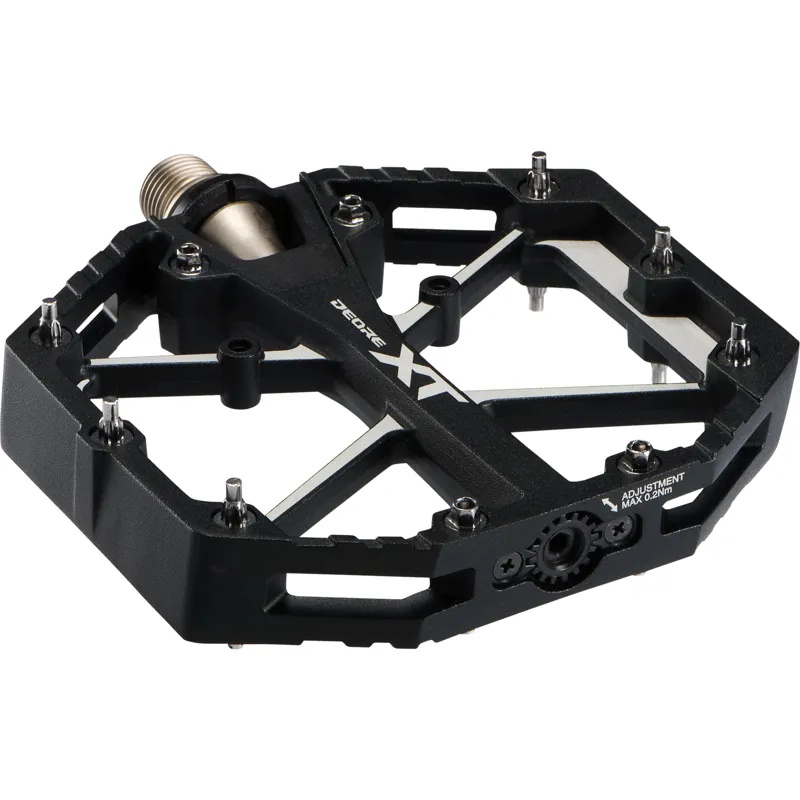 Shimano PD-M8240 Deore XT MTB Flat Pedals in Black