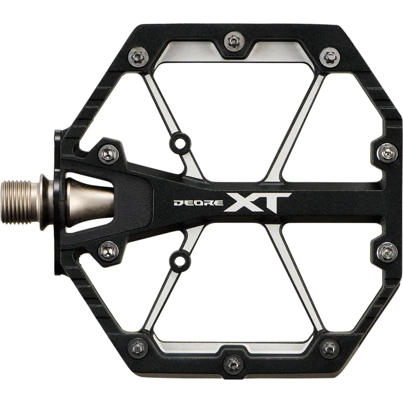 Shimano PD-M8240 Deore XT MTB Flat Pedals in Black-3