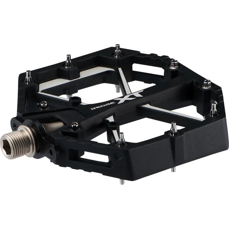 Shimano PD-M8240 Deore XT MTB Flat Pedals in Black-4