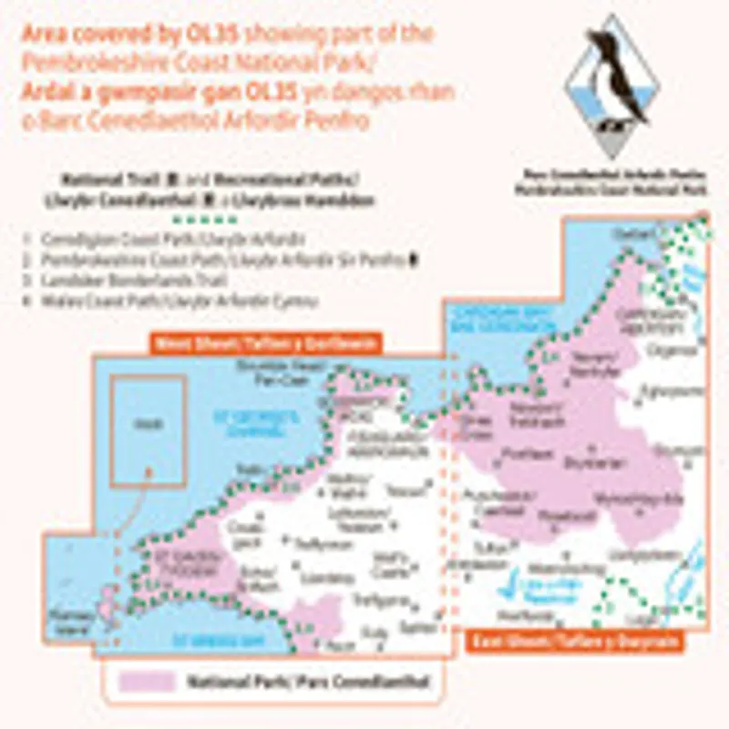 OS Explorer Map OL35 North Pembrokeshire -2
