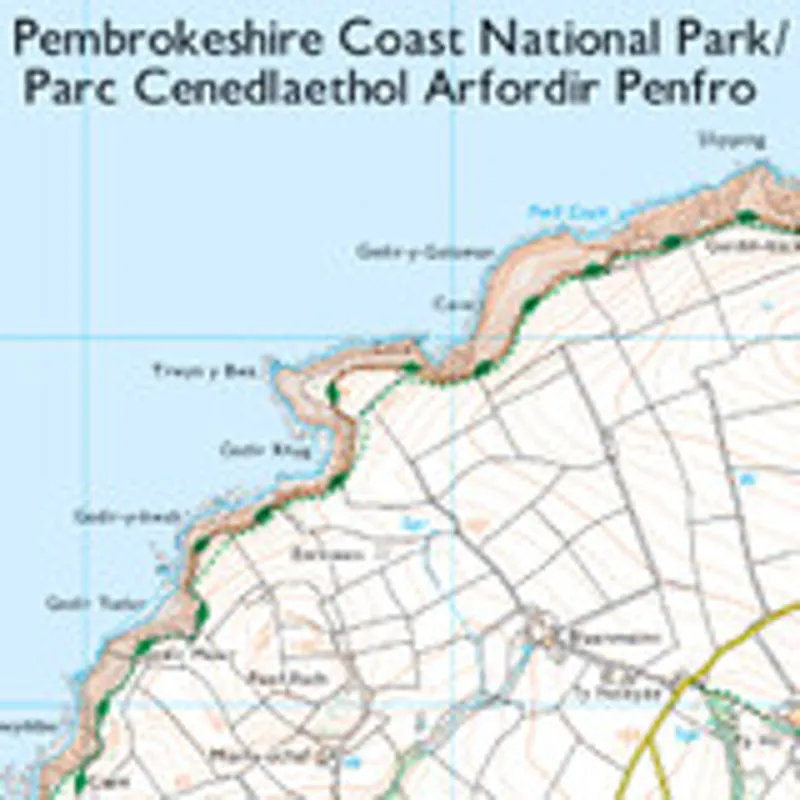 OS Explorer Map OL35 North Pembrokeshire -3