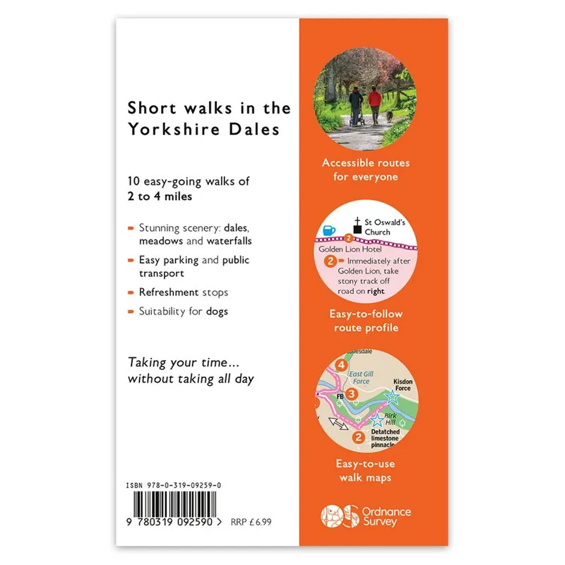 Yorkshire Dales Short Walks Guidebook - OS Short Walks Made Easy-5