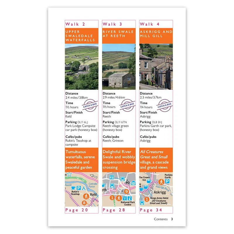 Yorkshire Dales Short Walks Guidebook - OS Short Walks Made Easy-1