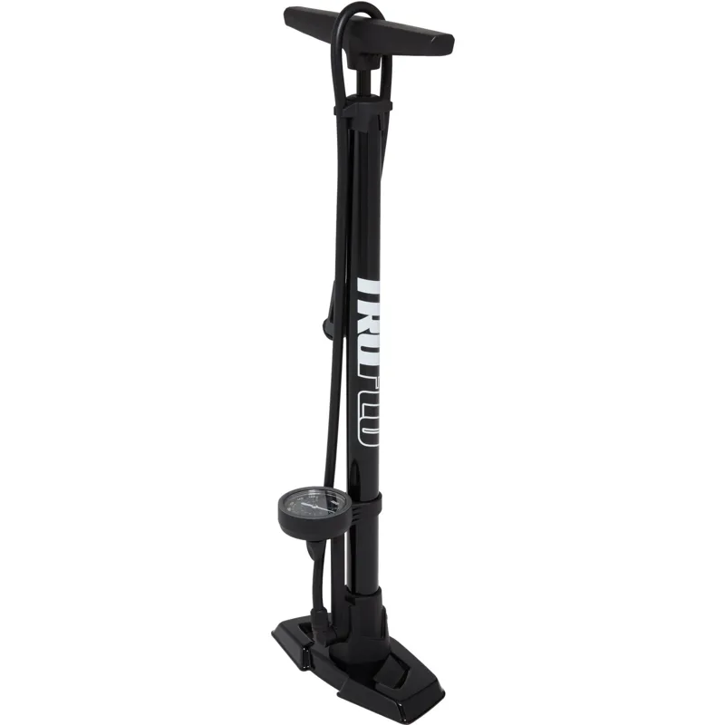 Truflo Easitrax 4 Floor Pump in Black