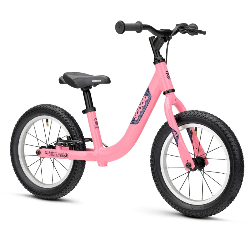 Ridgeback Scoot XL Balance Bike in Polly Pink-1