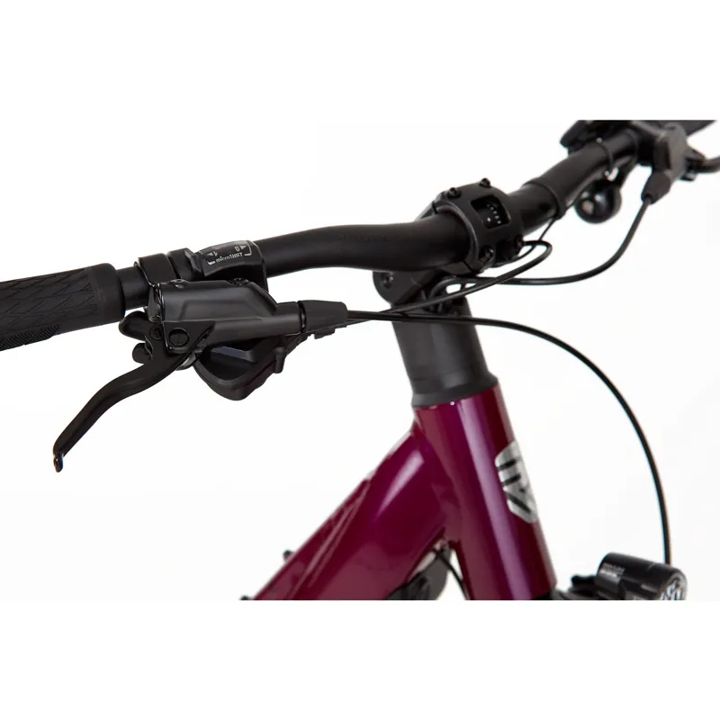 Ridgeback Advance 2W 504wh Electric Bike in Purple-4