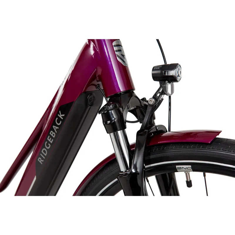 Ridgeback Advance 2W 504wh Electric Bike in Purple-5