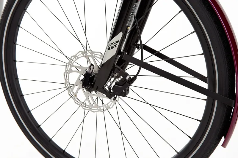 Ridgeback Advance 2W 504wh Electric Bike in Purple-7