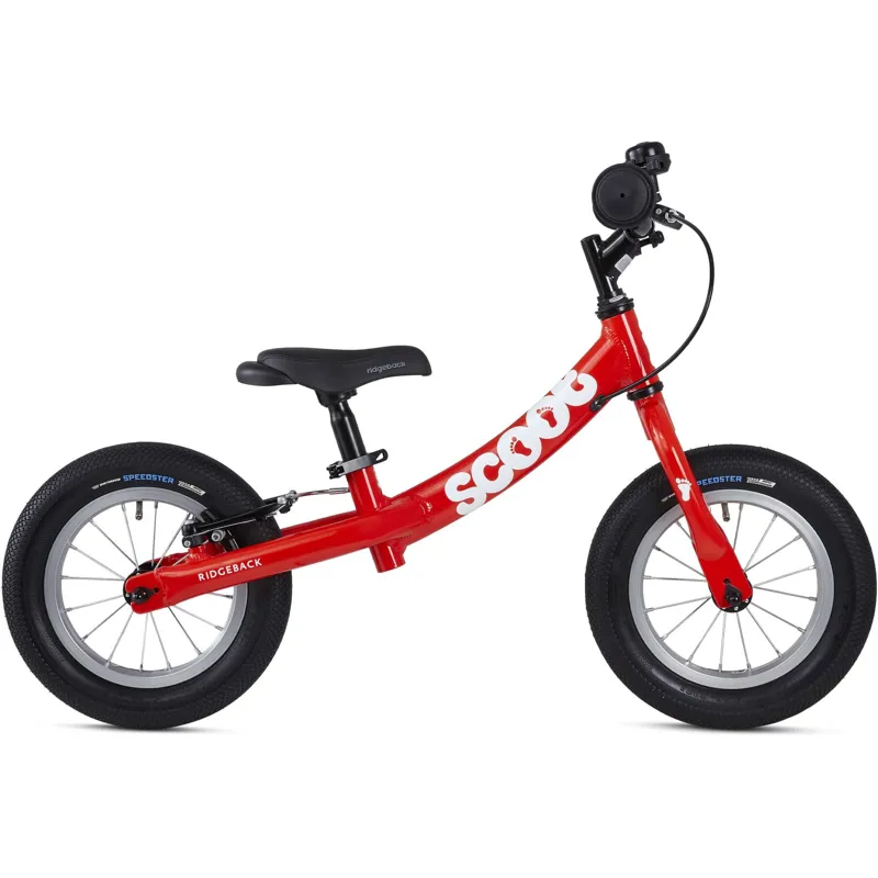 Ridgeback Scoot Kids Balance Bike in Red-7