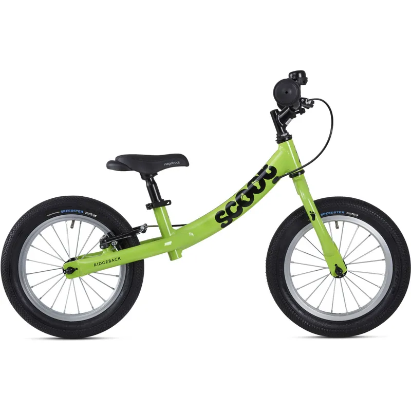 Ridgeback Scoot XL Kids Balance Bike in Green