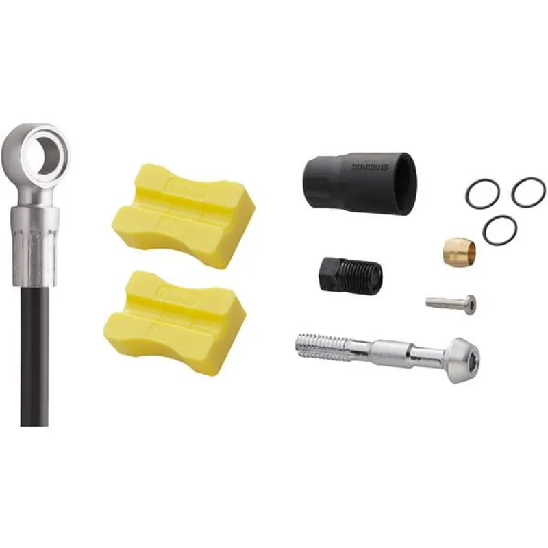 Shimano SM-BH90 XTR/XT/SLX disc brake cuttable hose - Straight banjo - Rear