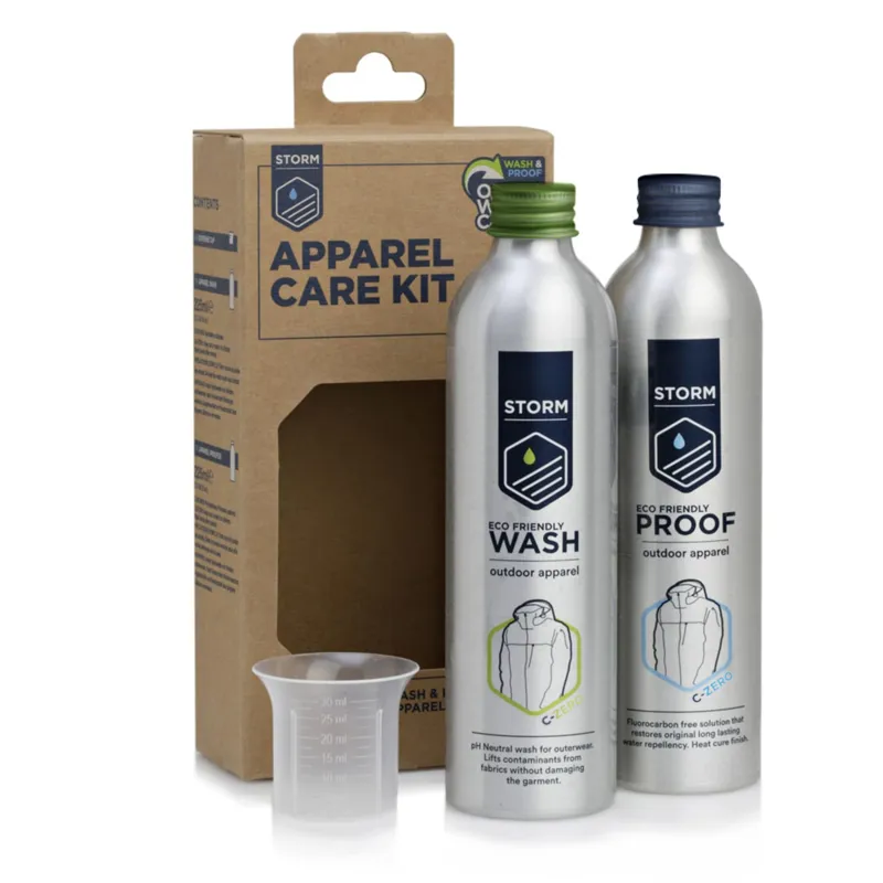 Storm Technical Garment Wash and Proof Twin Pack