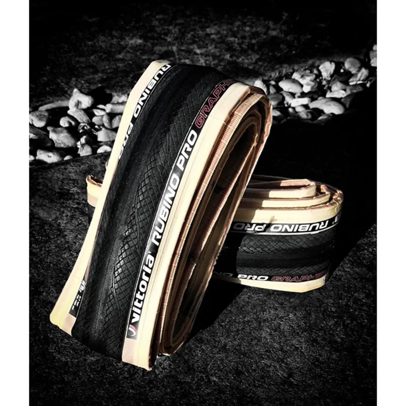 Vittoria Rubino Pro IV Folding Black Tan G2.0 Clincher Tyre 