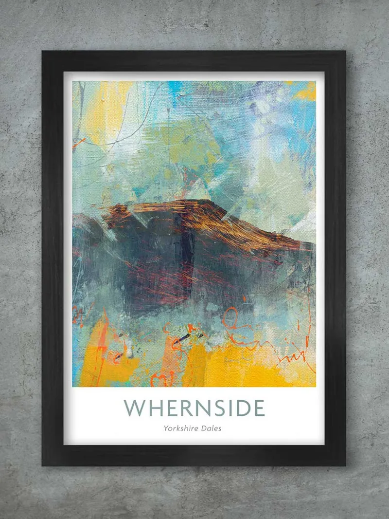 Whernside - Yorkshire 3 Peaks - A4 Unframed Print