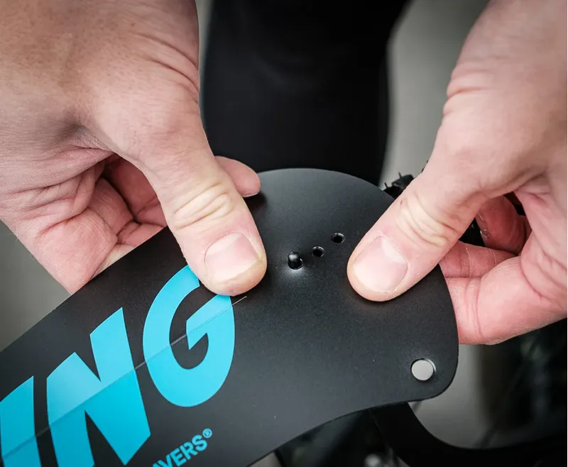 Ass Savers Win Wing 2 Gravel Rear Mudguard in Spektrum-6