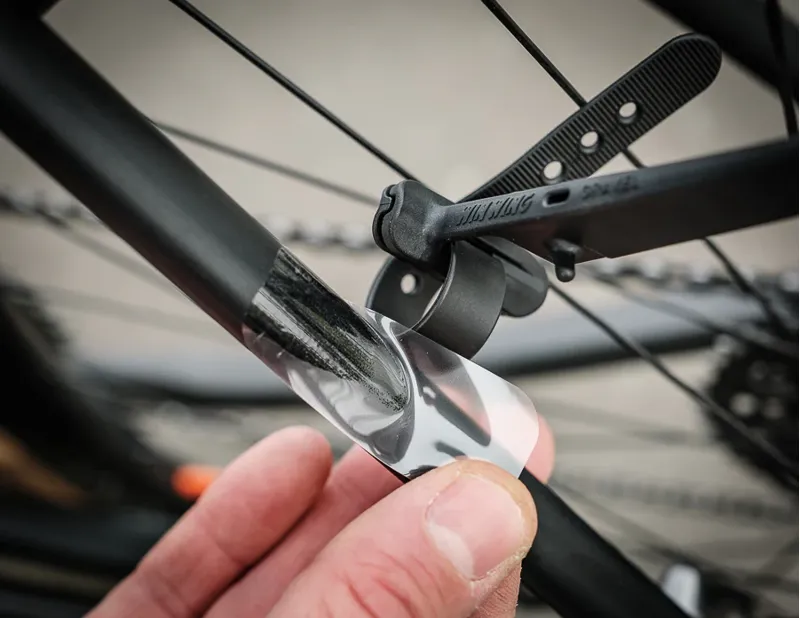 Ass Savers Win Wing 2 Gravel Rear Mudguard in Spektrum-5