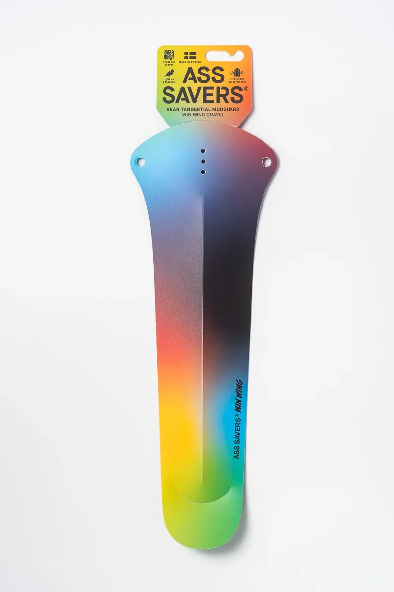 Ass Savers Win Wing 2 Gravel Rear Mudguard in Spektrum-1