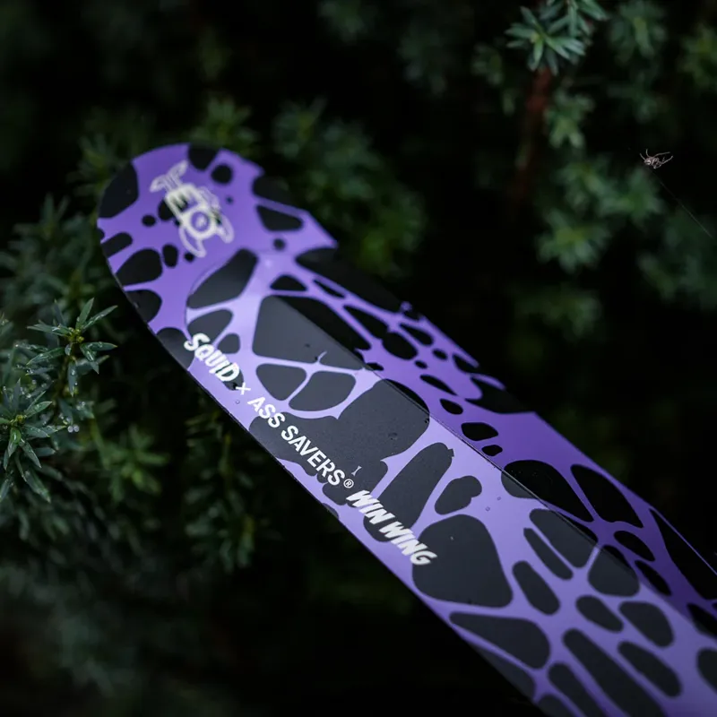 Ass Savers Win Wing 2 Gravel Rear Mudguard in Squid Purple-4