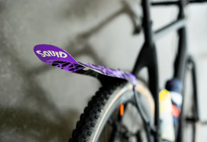 Ass Savers Win Wing 2 Gravel Rear Mudguard in Squid Purple-3